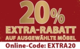 20% Rabatt auf ausgewählte Artikel beim Dänischen Bettenlager