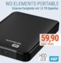 Externe Festplatte Western Digital Elements Portable 1.5TB für nur 59,90 Euro inkl. Versand