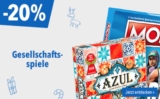20% Rabatt auf alle Gesellschaftsspiele im Toys’R’Us Onlineshop
