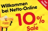 Nur heute: 10% Rabatt auf fast alles im Netto Online-Shop (kein MBW)