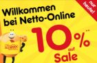 Nur heute: 10% Rabatt auf fast alles im Netto Online-Shop (kein MBW)