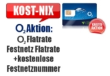 [O2] Tipp! O2 direct Flat M mit gratis O2 & Festnetz-Flat + echte Festnetznummer für sensationelle 0,- Euro / Monat