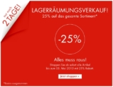 [SEIDESTICKER] Räumungsverkauf! 25% Rabatt auf das komplette Sortiment + 20% zusätzlicher Rabatt!