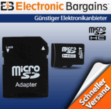 [EBAY] TIPP! 32 GB Micro SD microSDHC Speicherkarte CLASS 10 für nur 12,99 Euro inkl. Versand