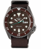 SEIKO Automatik Herrenuhr SRPD85K1 in braun für 169,- Euro