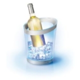 [AMAZON] Wieder da! LEDs überall: Philips Lumiware beleuchteter Sektkühler für nur 49,99 Euro inkl. Versandkosten!