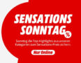 MediaMarkt Sensations Sonntag mit günstigen Elektronik Schnäppchen