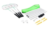 HUDORA Badmintonset Team HD-44, 76413 (4 Schläger, 2 Kork-Federbälle, 1 Netz (610 x 60 cm) für nur 11,79 Euro inkl. Primeversand