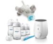 Philips AVENT SCF355/00 Fläschchen und Babykostwärmer inkl. Flaschenset SCD301/01 und Ultra Soft Snuggle Elefant SCF348/13 für 59,99 Euro
