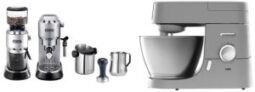 Kenwood KVC3150S Chef Küchenmaschine + DeLonghi Dedica Barista inkl. Dedica Kaffeemühle für nur 469€ inkl. Versand