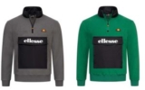 ellesse Travestimento 1/4 Zip Herren Fleece Sweatshirt für 33,94€