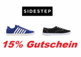 15% Gutscheincode auf alle SALE Artikel im SIDESTEP Onlineshop!