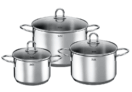 Silit Carat 3teilige Fleischtopf-Set aus Edelstahl nur 75,- Euro inkl. Versand