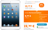 [SIMYO] Apple iPad mini 16GB WiFi + Cellular Weiß mit Flat Internet Optimum für insgesamt nur 477,60 Euro