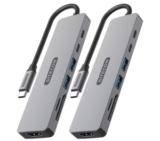 Doppelpack Sitecom 7-in-1 USB-C-Multiport-Hubs für nur 28,90€ inkl. Versand