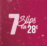 Knaller! 7 Slips für nur 20,- Euro im Hunkemöller Onlineshop