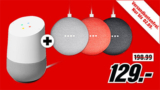Verschiedene Smart Home Bundles bei MediaMarkt – z.B. Google Home + Google Home Mini für nur 129,- Euro (statt 142,- Euro)