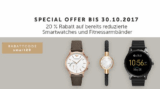 20% Extrarabatt auf bereits reduzierte Smartwatches bei Christ