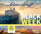 Nur noch heute! TUI Cruises Black Week 2025 z.B. 7 Nächte – Vielfalt des Östlichen Mittelmeers – ab/bis Heraklion, Balkonkabine inkl. Premium-Inklusive schon ab 1249€ p.P.