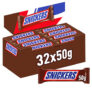 Hunger? 32er-Box Snickers Schokoriegel (32 x 50g) für 14,17€ (statt 19,25€) – Prime