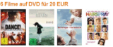 [AMAZON] Neue Ware! 6 Filme auf DVD für 20,- Euro inkl. Versand