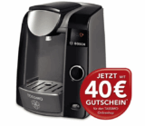 [EBAY WOW! #3] Knaller! Bosch TAS 4302 Tassimo T43 Joy Multi Getränke Automat in Intenso Black/Schwarz für nur 69,99 Euro inkl. Versand + 40,- Euro Gutschein für den Tassimo Onlineshop