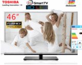 [iBOOD] Toshiba 46 Zoll 3D LED Smart TV mit eingebautem WiFi für nur 607,90 Euro inkl. Versand