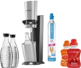 SodaStream Crystal Super-Spar Pack inkl. 3 Karaffen à 0,6 Liter + 2x Sirup für nur 94,95 Euro