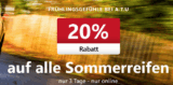 20% Rabatt auf alle Sommerreifen bei A.T.U. – dazu 5,- Euro Newsletter Gutschein