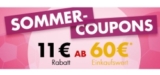 11,- Euro Gutschein ab 60,- Euro Bestellwert auf alle nicht reduzierten Artikel bei Karstadt
