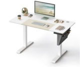 SONGMICS LSD015W01 elektrisch Höhenverstellbarer Schreibtisch 60 x 120 für 127,49€