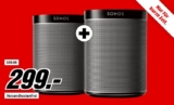 Top! SONOS PLAY:1 Multiroom Speaker im Doppelpack für nur 299,- Euro (statt 337,- Euro)