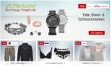 Die Galeria Kaufhof Sonntags-Angebote am 10. Januar + immer noch bis zu 50% Rabatt auf Saisonware!