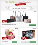 [GALERIA KAUFHOF] Galeria Sonntags Angebote! z.B. Rabatte 10% auf alles von Lego Technik