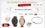 [GALERIA KAUFHOF] Galeria Sonntags Angebote! z.B. 20% Rabatt auf Uhren und Schmuck!