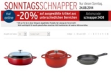 Karstadt Sonntagsschnapper: 20% Rabatt auf ausgewählte Artikel aus verschiedenen Bereichen!