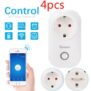 4X Sonoff S20 WIFI Smart Steckdose mit Alexa und Google Home Support für 37,99 Euro