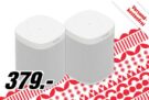 Wieder da: Sonos One Lautsprecher mit Sprachsteuerung im Doppelpack für nur 379,- Euro inkl. Versand