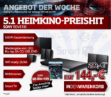 [004.DE] Deal des Tages! SONY BDV-E190 5.1 SYSTEM + THE AMAZING SPIDER-MAN 3D BLU-RAY für nur 144,- Euro inkl. Versand