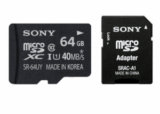 64GB Sony SR-64UYA Micro SDXC Class 10 UHS-I Speicherkarte inkl. Adapter für nur 32,40 Euro inkl. Versand!