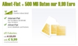Sim-Only Tarif mit Allnet-Flat und 500MB Internet-Flat Comfort Allnet BASE Sim only für 9,99 Euro!