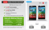 [SPARHANDY BIG DEAL] Knaller! Keine Fixkosten und das Motorola RAZR i in schwarz oder weiss für einmalig 89,- Euro!