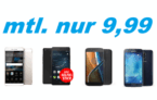Knaller! MD O2 Smart Surf mit 50 Min, 50 SMS und 1GB Daten für 9,99 Euro und versch. Smartphones für einmalig nur 4,95 Euro!