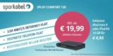 Top! Sparhandy Sparkabel 2Play 120 MBit ab 19,99 Euro/Monat + iPad für einmalig 4,95 Euro Zuzahlung!