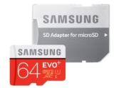 SAMSUNG EVO+ Micro-SDXC 64 GB + SD Adapter für nur 12,- Euro inkl. Versand
