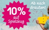 Nur heute: 10% Gutscheincode auf Spielzeug bei Babymarkt.de