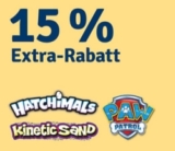 15% Rabatt auf Artikel von Spin Master bei myToys.de!