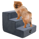 SPOCADO Albion Hundetreppe mit Plüschbezug für nur 17,18€ (statt 22,94€)