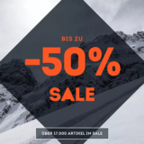 SportScheck Sale mit bis zu 50% Rabatt + 15% Extra-Rabatt dank Gutscheincode