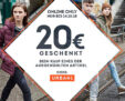 20,- Euro Rabatt auf rund 600 ausgewählte Artikel bei SportScheck